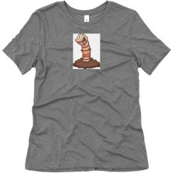 Soft Triblend Tee With Logo