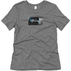 Soft Triblend Tee With Logo