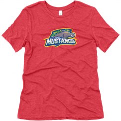 Soft Triblend Tee With Logo