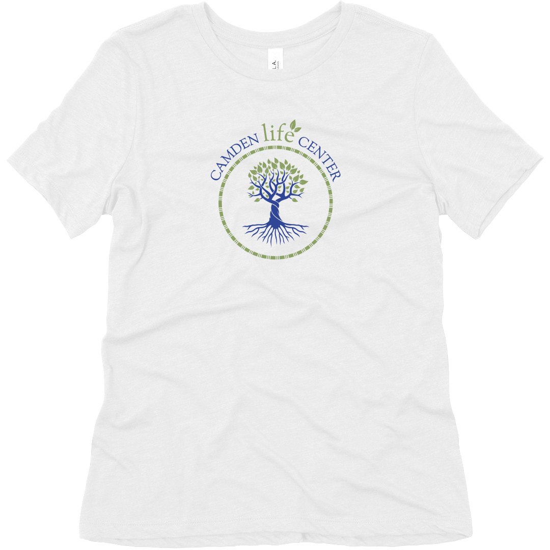 Soft Triblend Tee With Logo