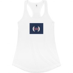 Fitted Racerback Logo Tank