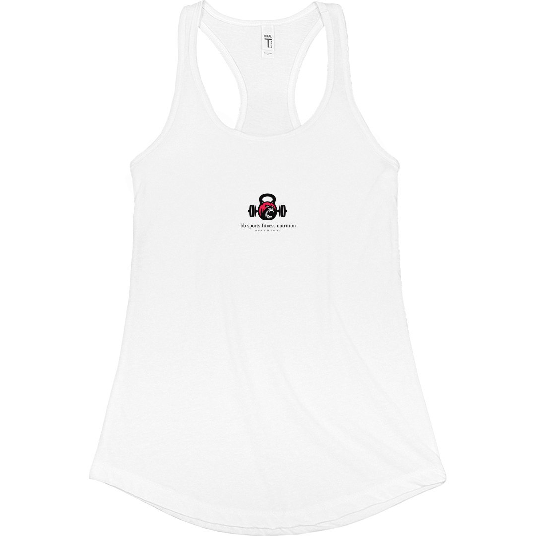 Fitted Racerback Logo Tank