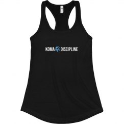 Fitted Racerback Logo Tank