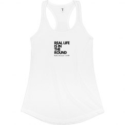 Fitted Racerback Logo Tank