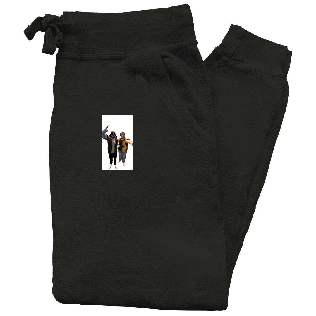Trendy Joggers With Logo