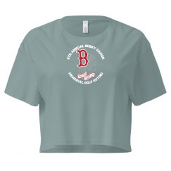 Crop Tee With Logo