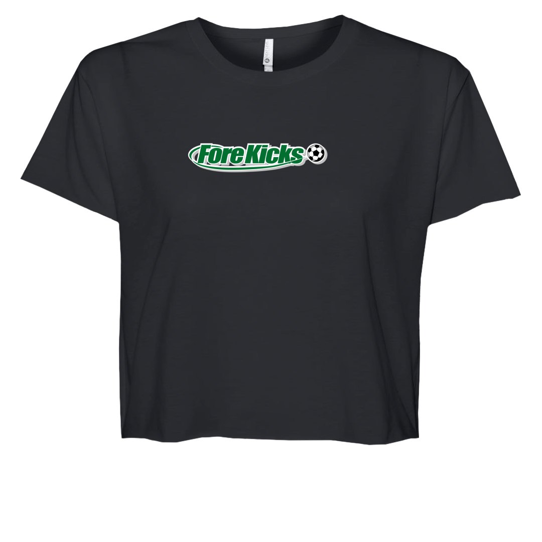 Crop Tee With Logo