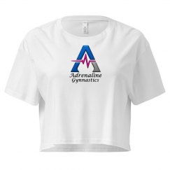 Crop Tee With Logo