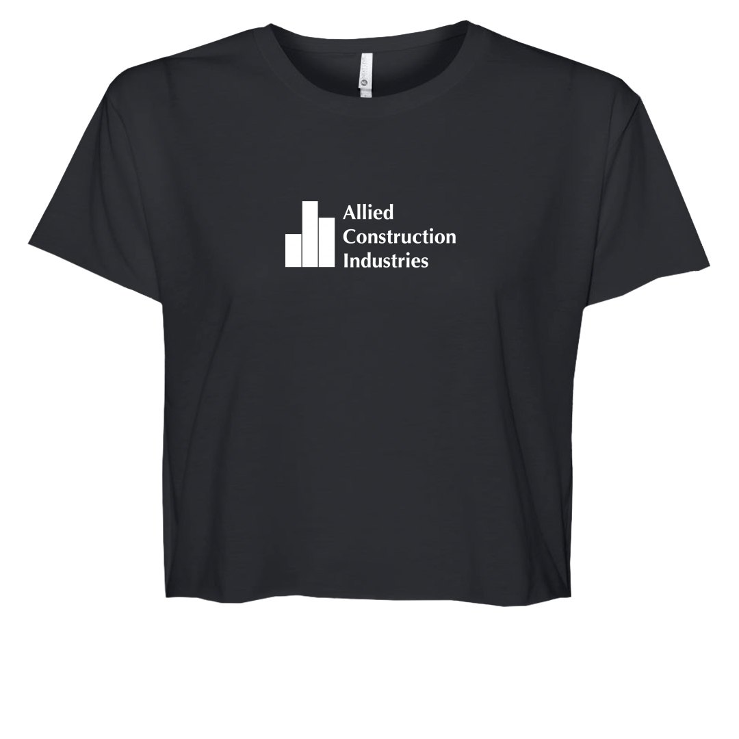 Crop Tee With Logo