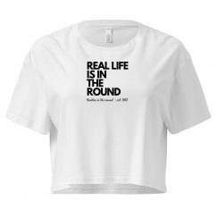 Crop Tee With Logo